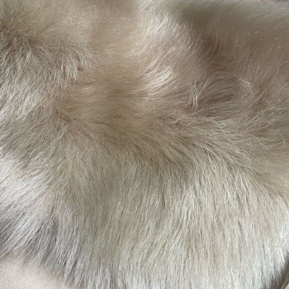 Ralph Lauren Collection *Fall 14 Italian Fawn Lamb Shearling Pull-Through Collar - Picture 8 of 17